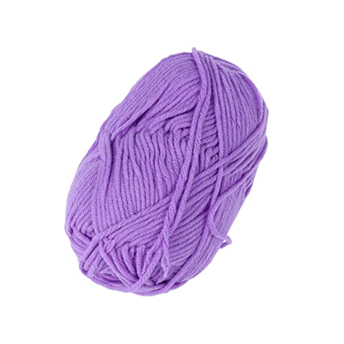 SEWACC Milch-Baumwoll-Garn Wollgarn Sockenwolle zum Stricken Mützen für Frauen Flauschiges Garn zum Häkeln Häkelset Decken Knitting Wool Knitting Accessories Strickgarn Strickzubehör von SEWACC