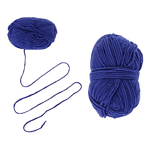 SEWACC Milch-Baumwoll-garn Wolle Grobes Wollgarn Deckengarn Garn Zum Häkeln Von Decken Baumwollgarn-Set Schal Milchgarn Klobiges Samtgarn Häkelnadeln Für Garn Häkelset Strickmaschine von SEWACC