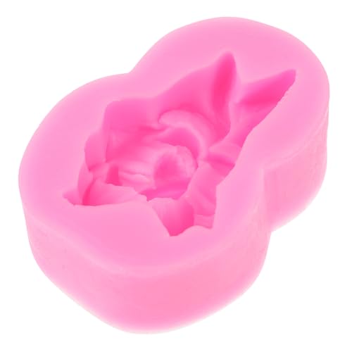 SEWACC Schimmel Pralinenform Bastelform Aus Epoxidharz Dekor Kerzenform Diy-form Für Süßigkeiten Gießformen Für Blumen Blumen-polymer-ton-formen Formen Für Lotionriegel Kieselgel Rosa von SEWACC