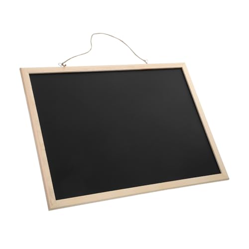 SEWACC Tafel Mit Holzrahmen Anzeigetafel Tafel Notizblock Tafel Bretter Hängende Tafelwand Tafel Für Die Wand Tafelzeichen Tafelschild Zum Aufhängen Black von SEWACC