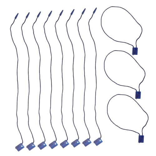 SEWACC Universelle Kunststoff Hängeetiketten Schnur mit Quadratischem Verschluss Langlebig und Robust pro Packung zum Befestigen von Kleidungsanhängern und Labels Praktische Tag String SEWACC Universelle Kunststoff Hängeetiketten Schnur mit Quadratischem Verschluss Langlebig und Robust pro Packung zum Befestigen von Kleidungsanhängern und Labels Praktische Tag String von SEWACC