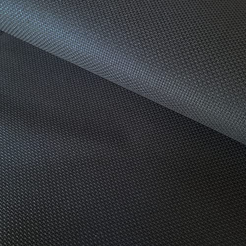 14CT Aida-Stoff-Stickerei, Kreuzstich-Stoff, Schwarz, 150 x 100cm von SEWCRANE