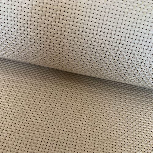 14CT Aida-Stoff-Stickerei, Kreuzstich-Stoff, Sommer-Khaki, 75 x 100cm von SEWCRANE