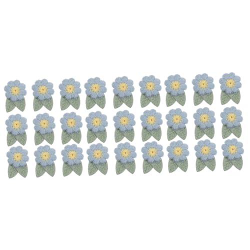 30 Stk Stickzubehör Paillettengarn gestickte Applikationen Sonnenblumen-Stickpatch muttertagsgeschenk zum basteln handystativ Blumenbeete Aufnäher für Blumenkleidung Stoff Blue SEWOART von SEWOART