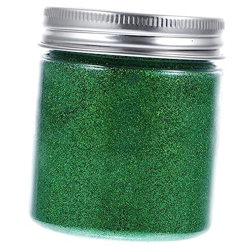 SEWOART 1 -Glitzerpulver Holografisches Nagelpulver metallisch glänzende Flocken aufbewahrungsdose aufbwahrungs-box Körper-Make-up glitzert Glitzer für Nagelkunst das Haustier Green von SEWOART