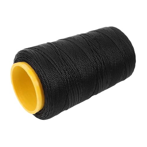 SEWOART 1 Rolle Nähgarn tragbares Zubehör Bohrwerkzeug Bohrer Büroaufkleber Fensterhaken Kleiderregal Dekoratives Garn DIY Nähbedarf Häkelgarn Nähzubehör und Zubehör Stickfaden Nylon Black von SEWOART