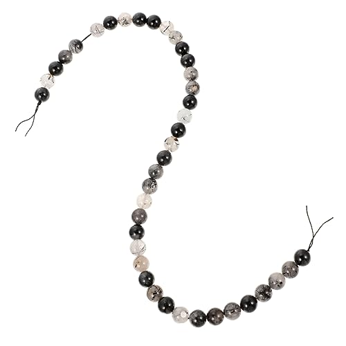 SEWOART 1 Satz schwarze Haarkristall lose Perlen Basteln Sie DIY-Perlen lose Perlen für Schmuck kleine Lochperlen gemstone beads hand schmuck lose DIY-Perlen basteln Perlen-Anhänger von SEWOART