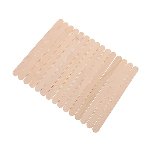 SEWOART 100 Stück Rührstab DIY Werkzeug DIY Eis Am Stiel DIY Klebestift Bastel Requisiten Stick Für Eis Am Stiel Kuchenzubehör Stick Für Eis Kleber Rührstab Wiederverwendbar von SEWOART