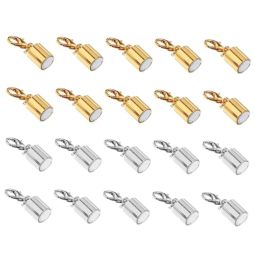SEWOART 10Stücke Magnetische Schmuckverschluss Kettenverlängerungen Silber Hochwertige Anklet Und Armbandverlängerungen Langlebige Metallschmuckaccessoires SEWOART 10Stücke Magnetische Schmuckverschluss Kettenverlängerungen Silber Hochwertige Anklet Und Armbandverlängerungen Langlebige Metallschmuckaccessoires von SEWOART