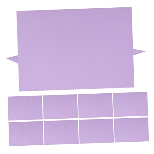 SEWOART 10st Kartenvorrat Farbige Pappe Karton Weihnachten Karton Für Die Kartenherstellung Dekorativer Karton Buntes Kartenmaterial Weihnachtlicher Farbiger Karton Papier Violett von SEWOART