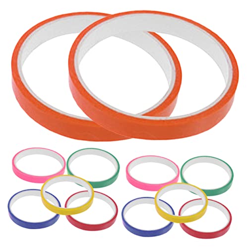 SEWOART 12 Rollen klebriges Ballband bunte Klebebänder farbiges Kugelband Regenbogenbänder Farbband spielzeug farbiges klebeband toys Depressions-Klebebänder klebriges kugelband Plastik von SEWOART