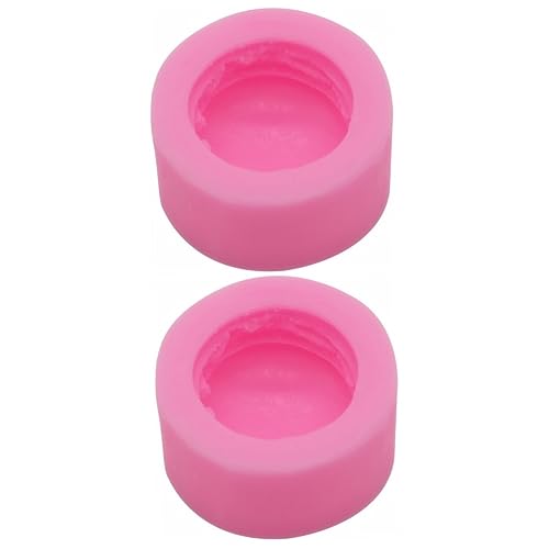 SEWOART 2 Stück Pralinenformen Süßigkeitenformen DIY Seifenform Kerzenformen Antihaftbeschichtete Silikonformen Silikon Süßigkeitsform Rosa von SEWOART