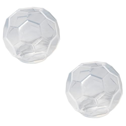 SEWOART 2St Silikonform bastelmaterial bastel materialien kugelform silikondildo molde de para resina DIY Hexagon Ball Handwerk Form DIY-Epoxid-Silikon-Gießform DIY-Tool Kieselgel Weiß von SEWOART