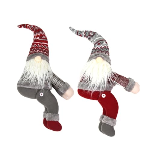 SEWOART 2St Vorhang tür Vorhang Schnalle Fee Zwerge Bedroom Decor weihnachstbeleuchtung außen Weihnachtspuppe Vorhangschnalle Puppenschnallen für Vorhang Gebürsteter Strickstoff von SEWOART