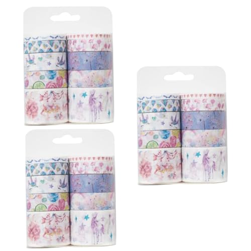 SEWOART 30 Stk Diy Washi Tape Dekoratives Beschreibbares Bastelklebeband Cartoon-klebeband Dekorativer Washi-aufkleber Urlaubs-washi-tape Blumen-washi-tape Farbige Aufkleber Ozeanaufkleber von SEWOART