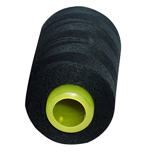 SEWOART 3000 Spulen Polsterfaden Kerngesponnener Faden Versäuberungsfaden Diy-thread Overlock Konussergerfaden Nähmaschinenfaden Nähgarn Drahtspule Quiltgarn Aus Baumwolle Black von SEWOART