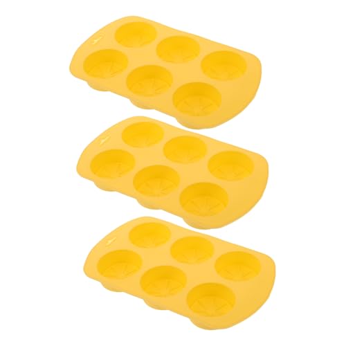 SEWOART 3st Zitronenform Kerzenform Selber Gießen Duftkerzenform in Zitronenscheibenform Diy Formen Handwerkliche Silikonform Silikonformen Selber Machen Formen Für Kerzen Kieselgel Yellow von SEWOART