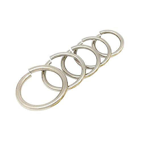 SEWOART 50 Stück Verbindungsringe Für Schmuck Öffnungsringe Kette Biegering Armband Offene Ringe Bulk-halsketten Bulk-schmuck Biegeringe Zur Schmuckherstellung Armband Biegeringe Silver von SEWOART