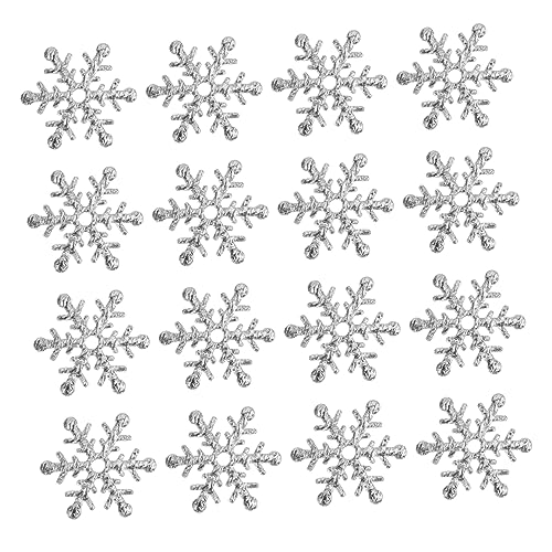 SEWOART 600 Pcs 1 Set Weihnachten Schneeflocke Konfetti DIY Dekorationen Bankettdekorationen Pecing Snowflaks Konfetti Glänzendes Tuch Für Dekorationsfolie Weihnachtsdekoration Konfetti von SEWOART