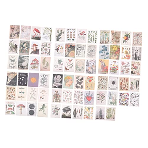 SEWOART 70 Blatt Taschenrohpapier Scrapbook-Aufkleber Wohnheimdekor Washi-Aufkleber Zeitschrift Notizen kreativpapier wrapping paper hand papier dekoratives scrapbook-papier von SEWOART