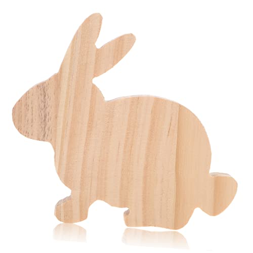 SEWOART Dekorativer Holz Osterhase Zum Basteln 5er Set Aus Hochwertigem Holz Ideal Für Kreative Dekorationen Und Bastelarbeiten Perfekt Für Und Erwachsene von SEWOART