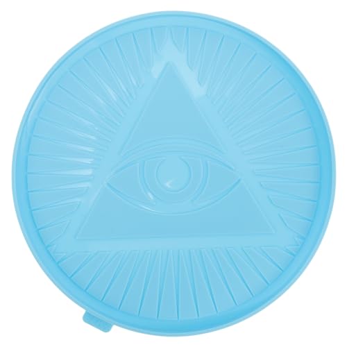 SEWOART Illuminati-Form Solar- zylindrisch Gadgets Wok mit Deckel Epoxid-Tischformen wall art decor wandverkleidung epoxidharz formen bastelset Silikonform DIY liefert Kieselgel Sky-blue von SEWOART