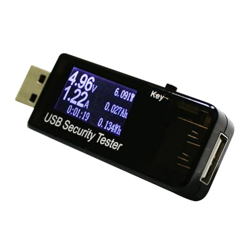 SEWOART Lcd Usb Detektor Voltmeter Amperemeter Spannungsmonitor Ladegerät Test Messen Usb Spannungskapazität Praktisches Werkzeug von SEWOART