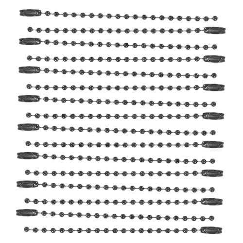 SEWOART Metallperlenketten Für Schlüsselanhänger Und DIY Projekte Dekorative Kugelketten Mit Verbindern Vielseitige Und Robuste Ketten Für Kreative Anwendungen von SEWOART