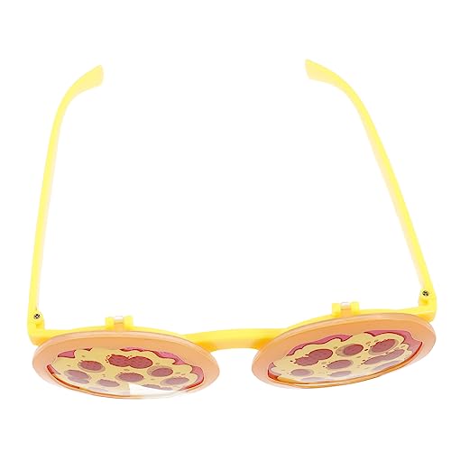 SEWOART Pizzagläser interessante Brillenstütze interessantes Brillenrequisit Kostümbrille faschingsbrille karnevalsbrille schnapsgläser lustige Sonnenbrille lustige Partybrille Abs von SEWOART