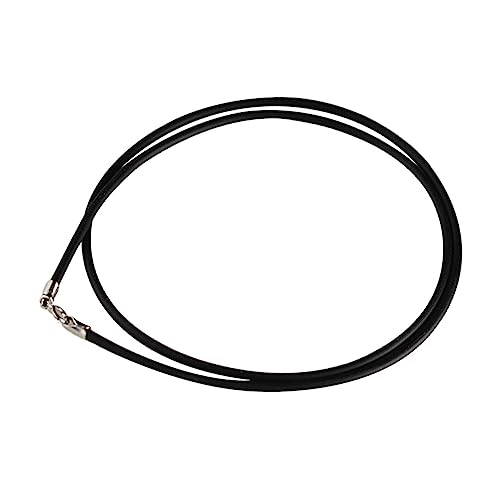 SEWOART Schnur Armband Aus Kordel Zum Selbermachen Schwarze Halsbandkette Schwarze Halskettenschnüre Halsketten Mit Anhänger Diy Lanyard Geflochtenes Black von SEWOART