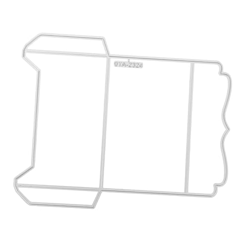 SEWOART Stanzschablone Zum Basteln, Stanzschablone, Papierumschlagherstellung, Stanzform, DIY-stanzschablone von SEWOART