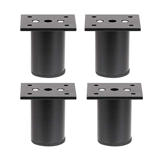 SFNIOKFG 4er-Set Möbelbeine, DIY-Tischbeine aus Metall, Stützbeine, Ersatz für Sofa/Couchtisch/TV-Schrank/Bett/Küchenschrank/Couch, Aluminiumlegierung, Höhenverstellbar 0–1 cm (schwarz 15 c SFNIOKFG 4er-Set Möbelbeine, DIY-Tischbeine aus Metall, Stützbeine, Ersatz für Sofa/Couchtisch/TV-Schrank/Bett/Küchenschrank/Couch, Aluminiumlegierung, Höhenverstellbar 0–1 cm (schwarz 15 c von SFNIOKFG