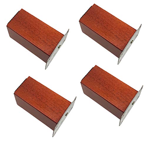 SFNIOKFG Sofabeine aus Eiche, quadratische Möbelbeine aus Holz, 4er-Set Schrankbeine aus Massivholz, Ersatzmöbelschrankfüße, für Ottomane, Couch, Bank, Kommode, mit Montageplatte und Schrau SFNIOKFG Sofabeine aus Eiche, quadratische Möbelbeine aus Holz, 4er-Set Schrankbeine aus Massivholz, Ersatzmöbelschrankfüße, für Ottomane, Couch, Bank, Kommode, mit Montageplatte und Schrau von SFNIOKFG
