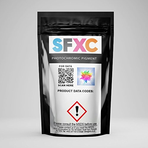 SFXC® Photochromic Sun Sensitive Reversible Pigment Powder – Pinky Red (5 g) von SFXC