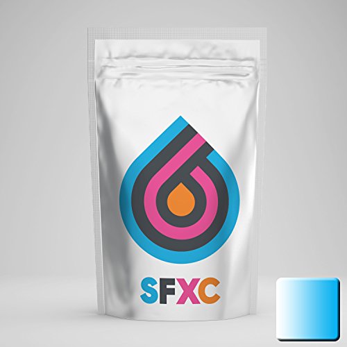 SFXC Plastisol Farbwechsel-Tinte für Stoffe, Farbwechsel, Cyan 50 ml von SFXC