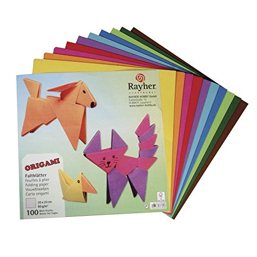 SG Education 71830000 Origami-Faltpapier, RAY, 20 x 20 cm von Seduction