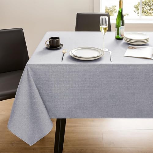 SGDHNTRES Table Cloth Wipe Clean, Home Kitchen Washable Rectangle Tablecloth Wipeable Dining Table Cover Water Resistant Tablecloth von SGDHNTRES