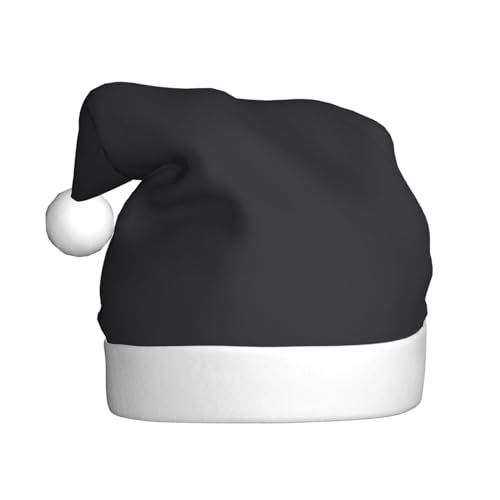 SGZLZBWK Buffalo Grey Santa Hats, Unisex Weihnachtsmütze für Erwachsene, klassische Urlaubsmütze Weihnachtsmütze für Neujahrsparty von SGZLZBWK