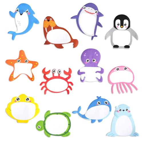 36 Pack Haftnotizen mit Tiermotiven, SHAIDOJIO 1080 Blatt Niedliche Sticky Notes, 12 Stile Kawaii Cartoon Klebezettel, Klebezettel Klein in Tierform für Schule Büro Zuhause Memos Studenten Kinder von SHAIDOJIO