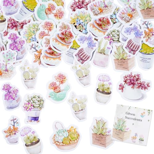 46pcs Aufkleber für Scrapbooking Kleine Scrapbook Aufkleber Set, Journaling Bullet Junk Journal Supplies, Planer, Kid DIY Art Crafts, Laptop, Koffer (Stil-4) von SHANFAA