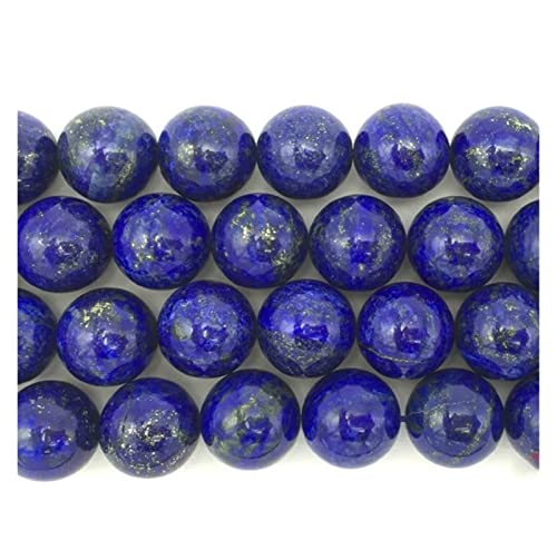 Naturstein Bergkristall Natürlicher Stein Lapislazuli runde lose Perlen 15 "Strang 4 6 8 10 12 1 4mm Pick-Size-Halskettenarmband-DIY Perlen, Schmuck & Zubehör Günstige Perlen, hochwertige Schmuck & Zu von SHANGMAOYO