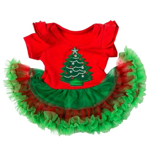 45.7 cm Puppe Weihnachten Kleidung Puppenkleidung Weihnachtskleidung und Kleid Rote Kleidung und Hüte Dekorieren für Weihnachtspuppe Outfits (C) von SHANGYU