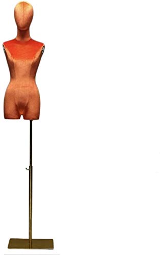 SHANYAYALI Mannequin Body Tailors Dummy Model Planes, Mannequin Bust Mannequins (Orange) von SHANYAYALI