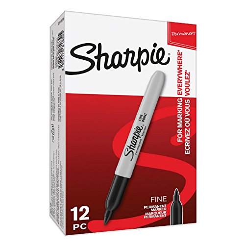 Paper Mate Sharpie Fine Marker, Schwarz von SHARPIE