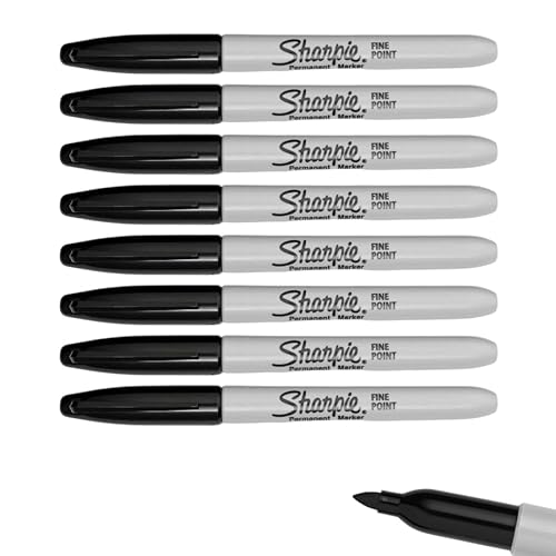 Sharpie 8 x Permanent-Marker, feine Spitze, lose Packung von SHARPIE