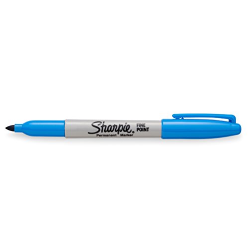 Sharpie Farbe Burst Permanent Marker Feine Spitze blau von SHARPIE