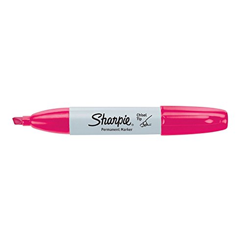 Sharpie Permanent Marker, Chisel Tip, Magenta, Each von SHARPIE