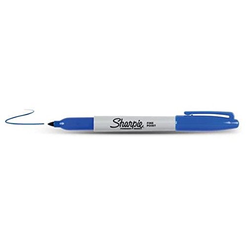 Sharpie PermanentMarker FINE, blau 3501170810958 von SHARPIE