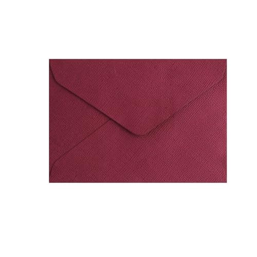 SHBHWS Hochzeitseinladungen 10 Stück Briefumschläge for Hochzeitseinladungen, Hemp Weave Mailer Hochzeitseinladungen DIY(Red) von SHBHWS