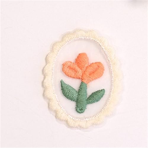 Stickerei Aufnäher 10PCS Nette Mini Hohl Mesh Liebe Blume Patches Spitze Stoff Stickerei Kopfbedeckungen DIY Kleidung Nähen Liefert Aufkleber Für Hochzeitskleider Dekoration(LA-6-235-5) von SHBHWS